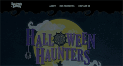 Desktop Screenshot of halloweenhaunters.com